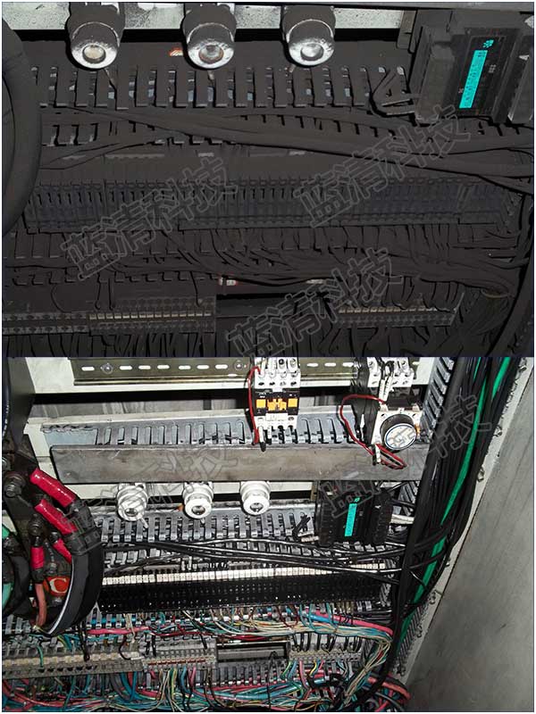 低压配电柜带电清洗前后